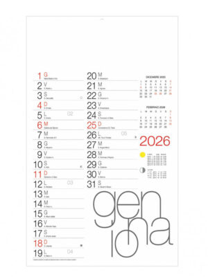 B067 - Calendario Olandese Design